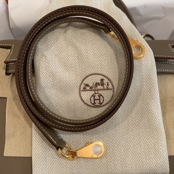 Hermes Epsom Kelly Sellier 25 Etoupe - Picture 5 of 6